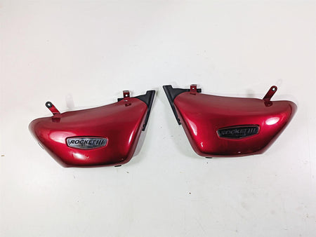2006 Triumph Rocket 3 Main Side Cover Fairing Panel Set - Read T2301832 T2301833 {{ shop.shopifyCountryName }} - Mototech271