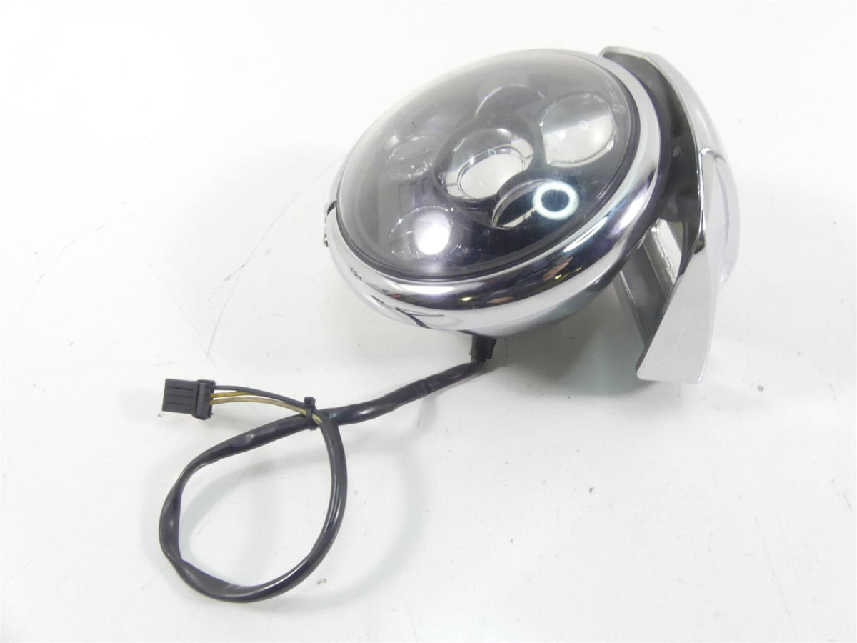 2005 Harley Dyna FXDLI Low Rider Led Headlight Lamp & Visor 5-3/4 69675-05A {{ shop.shopifyCountryName }} - Mototech271