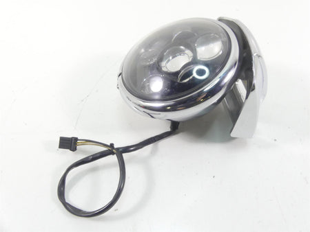 2005 Harley Dyna FXDLI Low Rider Led Headlight Lamp & Visor 5-3/4 69675-05A {{ shop.shopifyCountryName }} - Mototech271