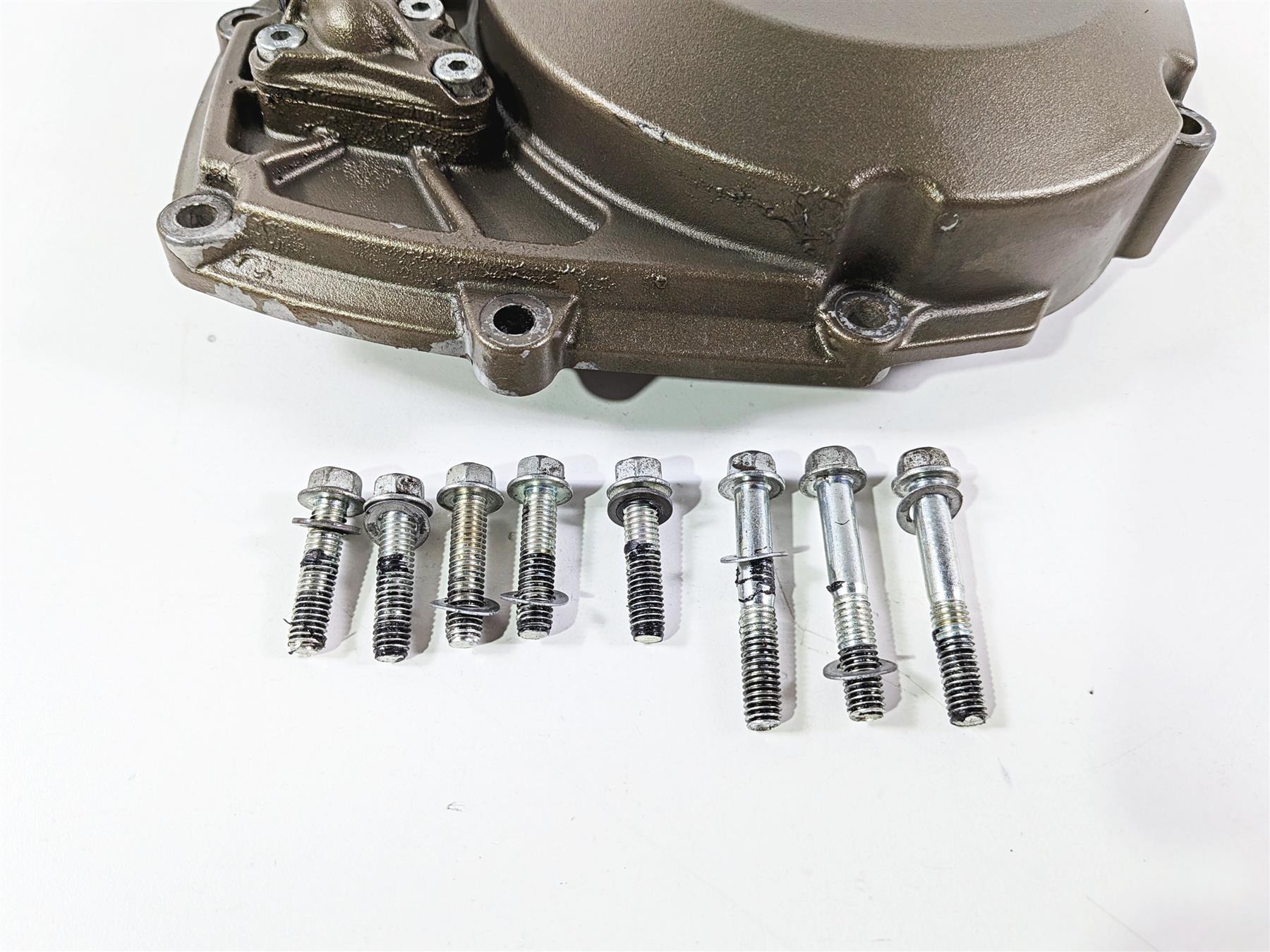 2014 Aprilia RSV4 RR Factory Alternator Generator Stator Cover 898466 {{ shop.shopifyCountryName }} - Mototech271