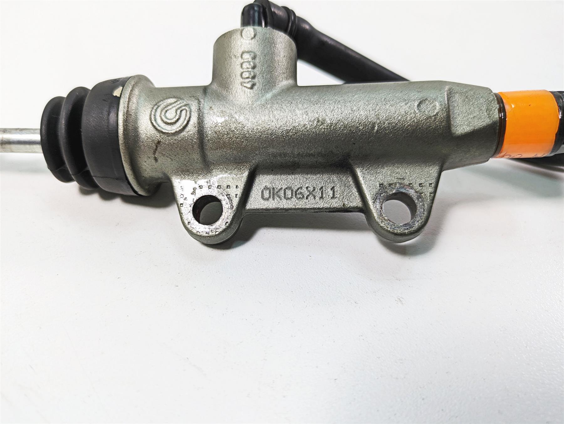 2011 Ducati Hypermotard 1100 Evo SP Rear Brembo Brake Master Cylinder 62540201A {{ shop.shopifyCountryName }} - Mototech271