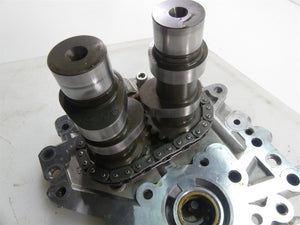 2009 Harley Dyna FXDF SE CVO Fat Bob Camshaft Cam Shafts & Plate 25638-07 | Mototech271