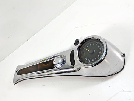 00-07 Harley Softail Deuce Speedometer & Chrome Dash Cover 68901-00 71439 {{ shop.shopifyCountryName }} - Mototech271