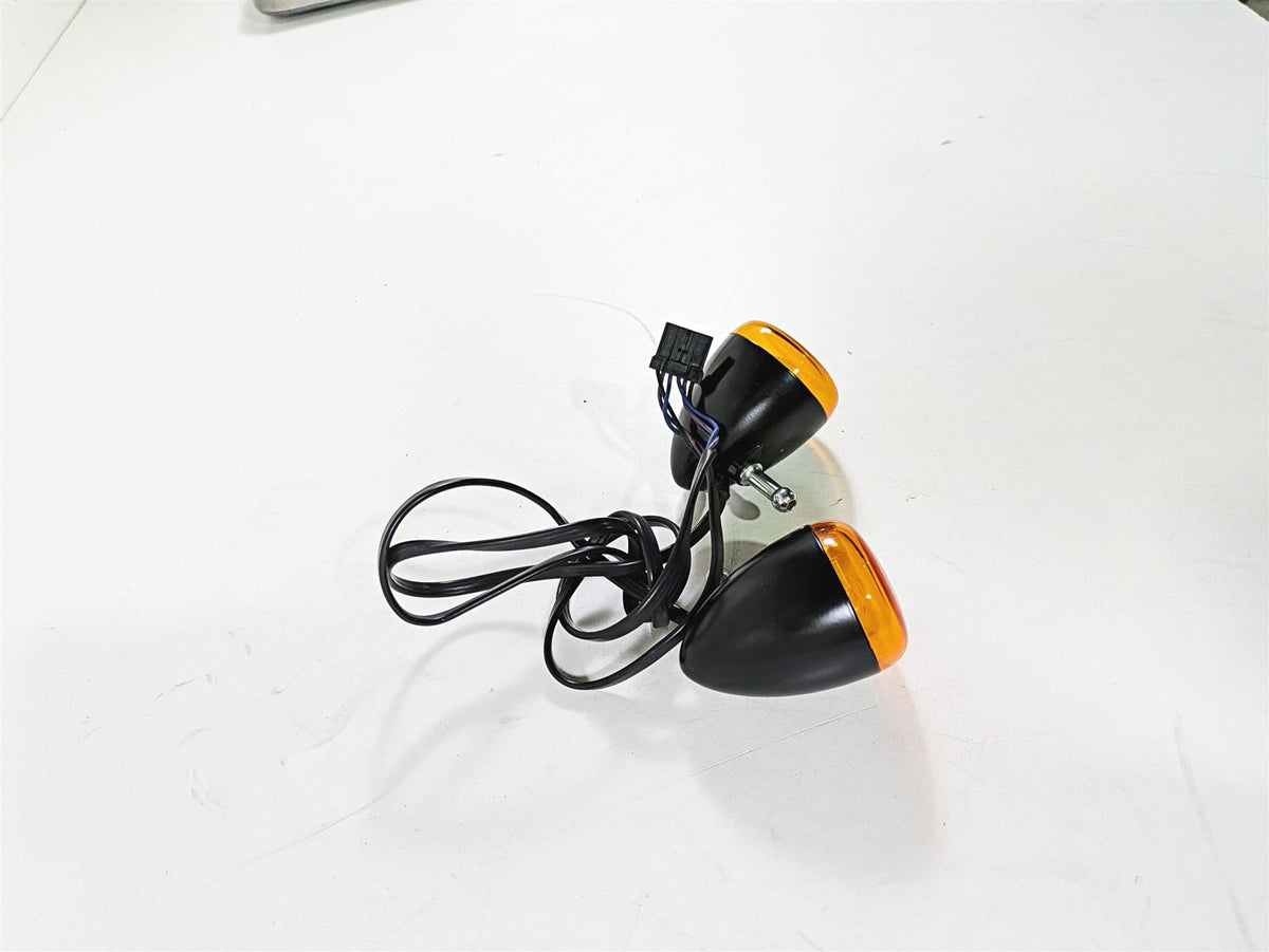 2009 Harley XR1200 Sportster Front Blinker Turn Signal Set 68804-06 {{ shop.shopifyCountryName }} - Mototech271
