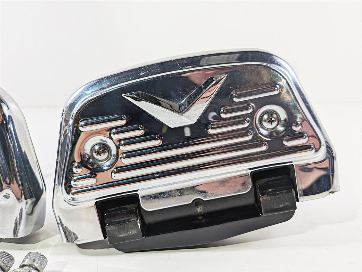 2004 Harley Touring FLTRI Road Glide Rear Passenger Floor Board Set 52719-93B-Mototech271