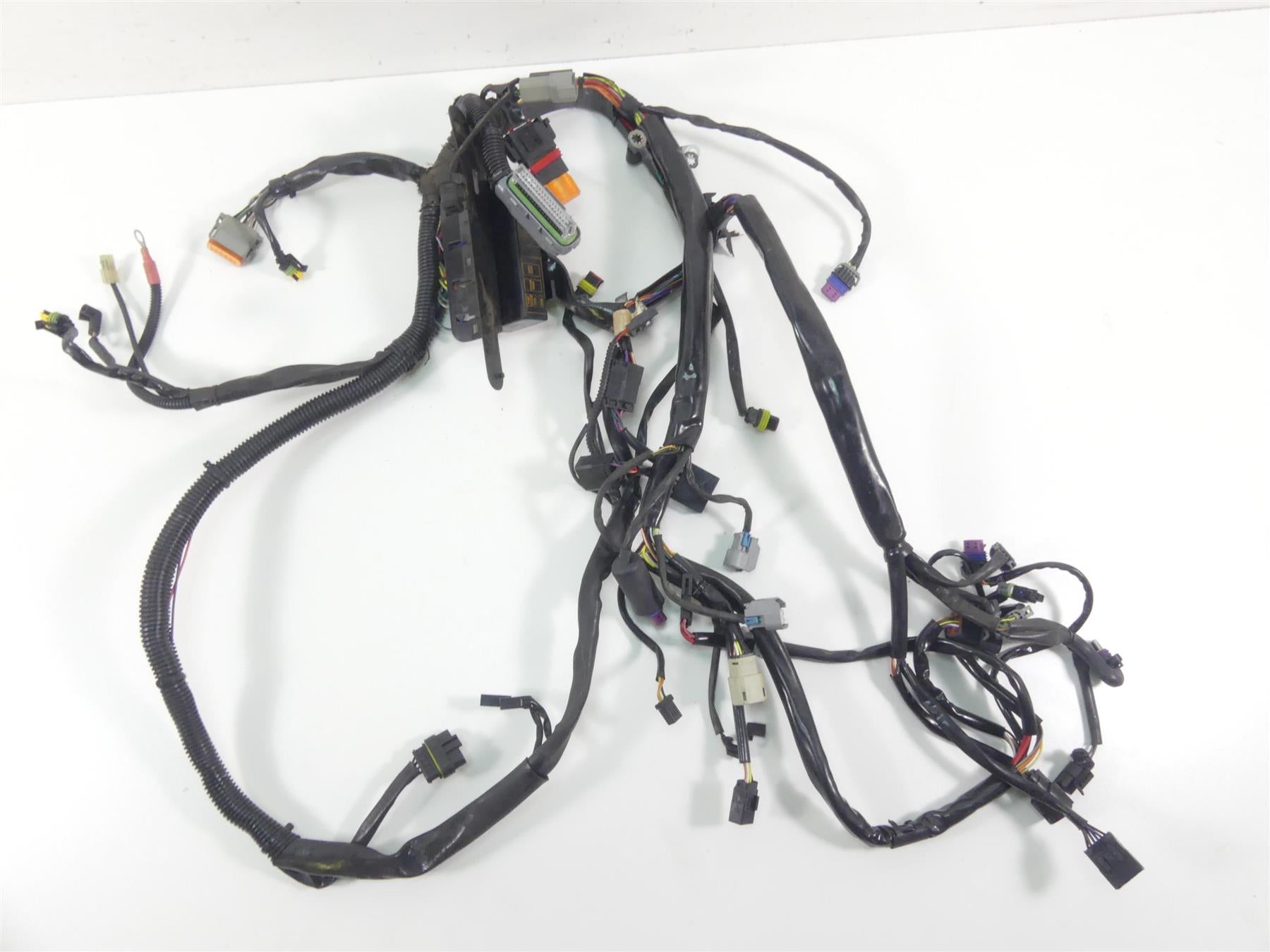 2008 Harley Softail FLSTSB Cross Bones Wiring Harness Loom -No Cuts 70431-08A {{ shop.shopifyCountryName }} - Mototech271