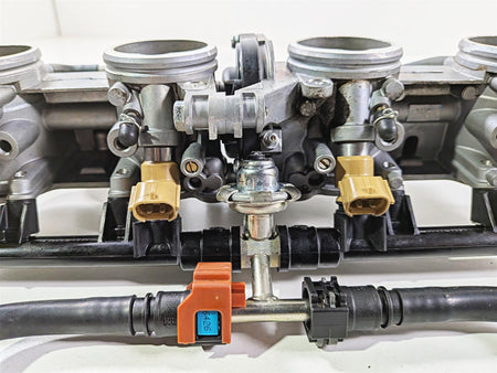 2016 Yamaha YZF R1 RN32 Mikuni Throttle Body Bodies Fuel Injectors 2CR-13750-00 {{ shop.shopifyCountryName }} - Mototech271
