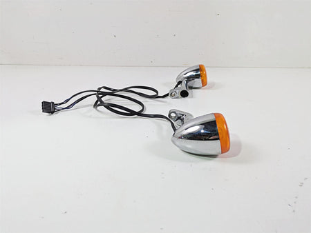 2007 Harley Sportster XL1200 C Front Turn Signal Blinker Set 68972-00 {{ shop.shopifyCountryName }} - Mototech271