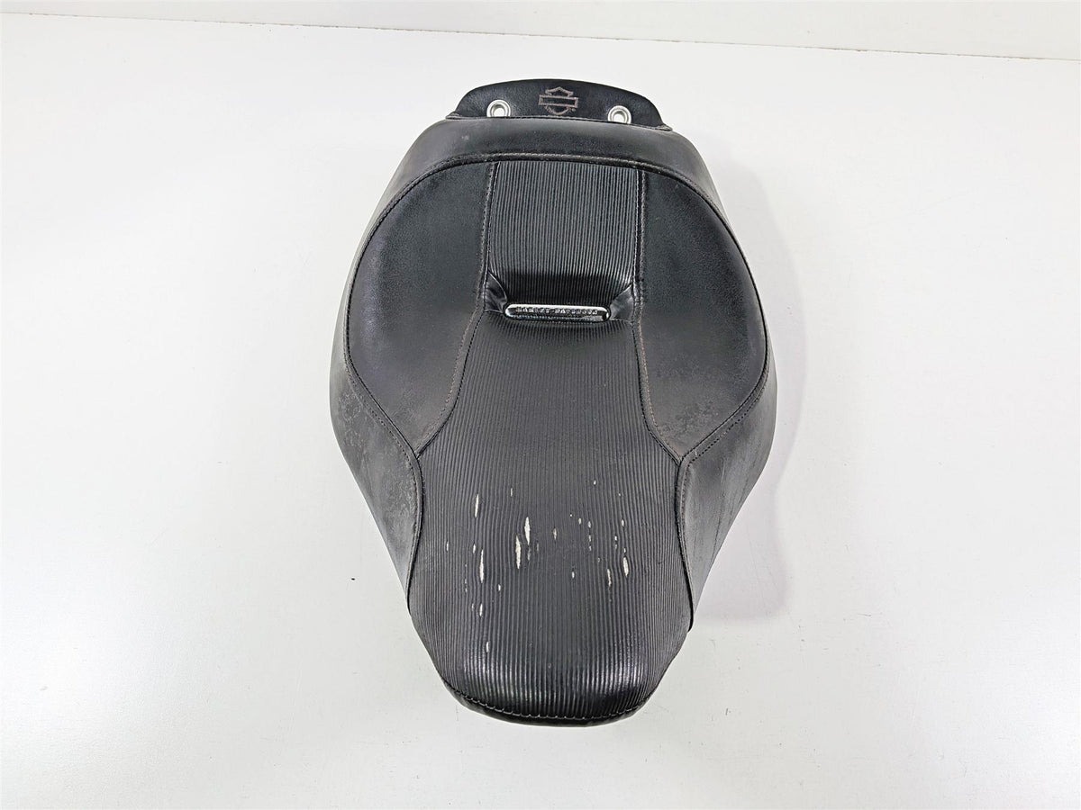 2014 Harley FXSB Softail Breakout Front Driver Seat Saddle 52000096-Mototech271