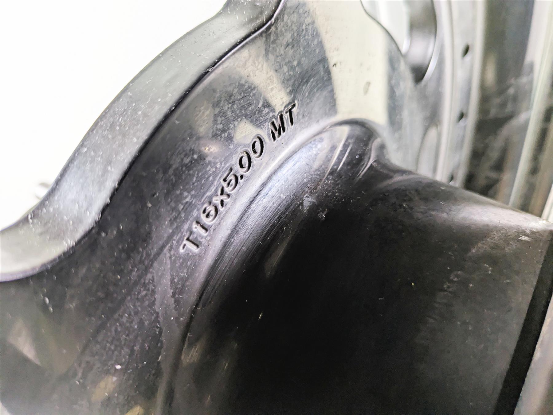 2015 Harley FXDF Dyna Fat Bob Rear Wheel Rim Straight 16x5 Black 40900261 {{ shop.shopifyCountryName }} - Mototech271
