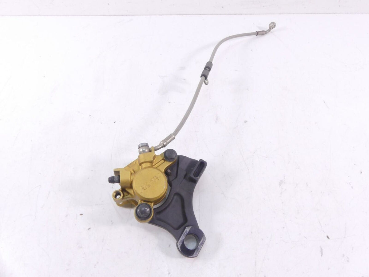 2009 Triumph Street Triple 675R Rear Nissin Brake Caliper + Mount T2307352 {{ shop.shopifyCountryName }} - Mototech271