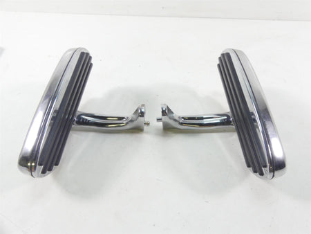 2004 Harley FLHTC SE CVO Electra Glide Rear Chrome Floorboard Set 47373-04 {{ shop.shopifyCountryName }} - Mototech271