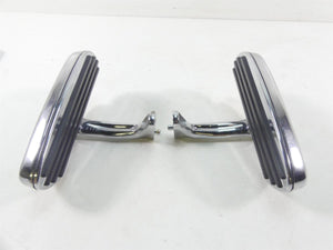 2004 Harley FLHTC SE CVO Electra Glide Rear Chrome Floorboard Set 47373-04