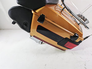 2008 Harley Touring FLHTCU E-Glide 105TH Gold Trunk Tour Pack & Mount 53217-08