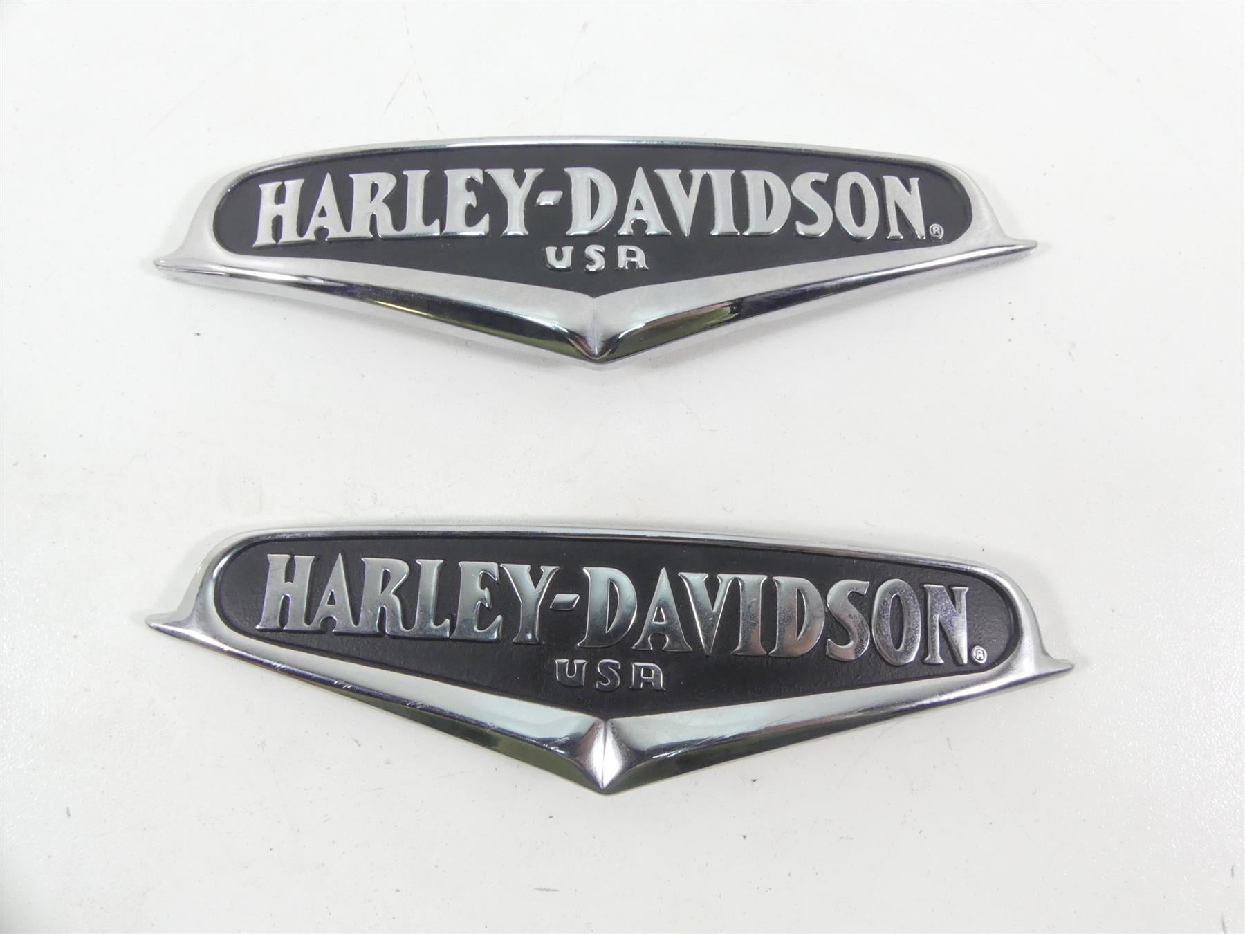 2001 Harley Touring FLHRCI Road King Fuel Gas Petrol Tank Emblems 62097-98 {{ shop.shopifyCountryName }} - Mototech271