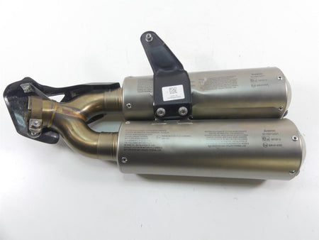 2022 Indian FTR1200 S Akrapovic Titanium Exhaust Muffler Pipe Set 1263584-864 {{ shop.shopifyCountryName }} - Mototech271