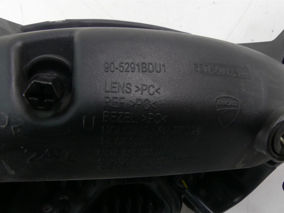2015 Ducati Diavel Carbon Red Headlight Head Light Led Lamp Lens 52020121B {{ shop.shopifyCountryName }} - Mototech271