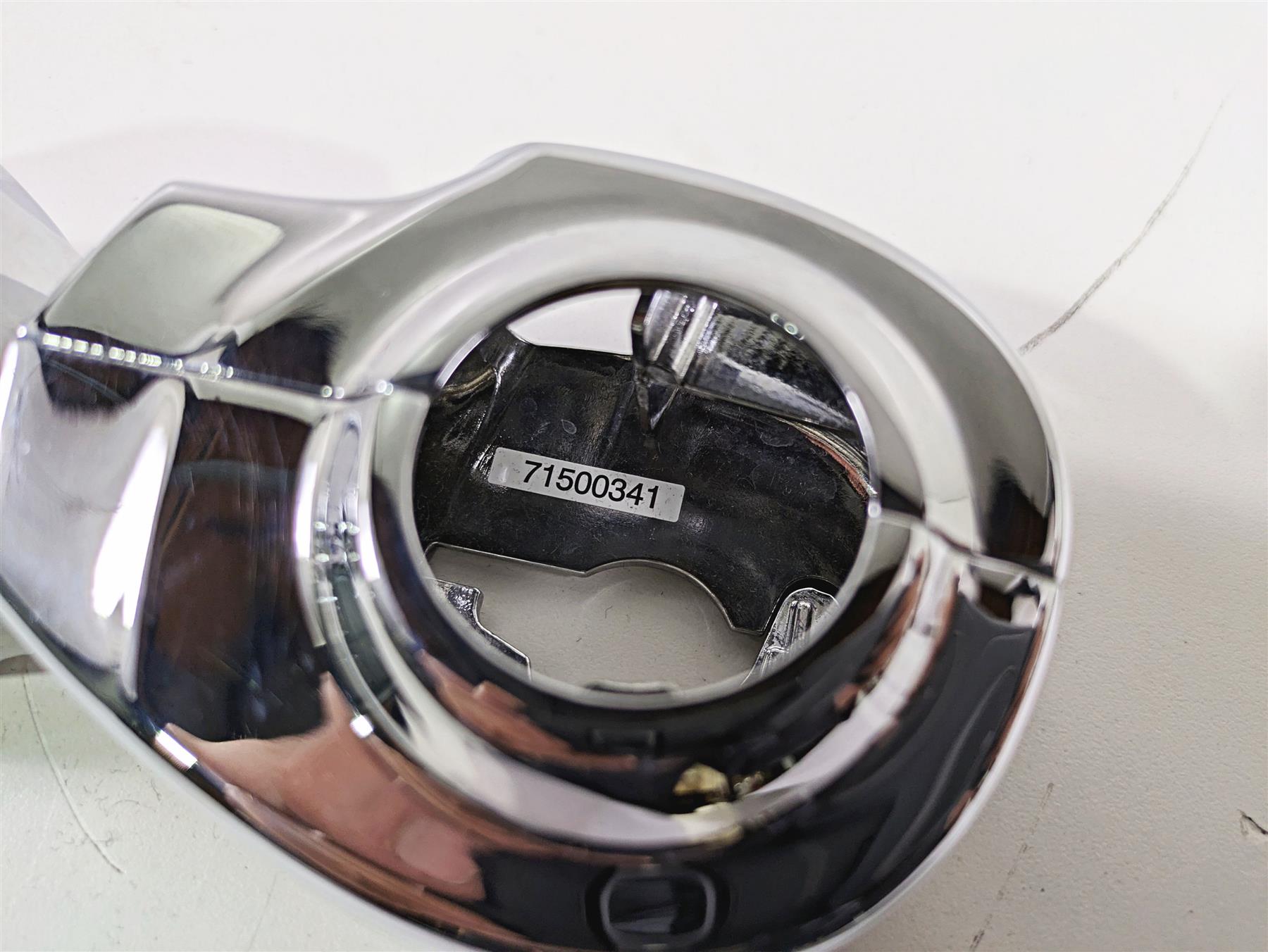 2017 Harley Touring FLHTKSE CVO E-Glide Chrome Control Switch Cover Set 71500341 {{ shop.shopifyCountryName }} - Mototech271