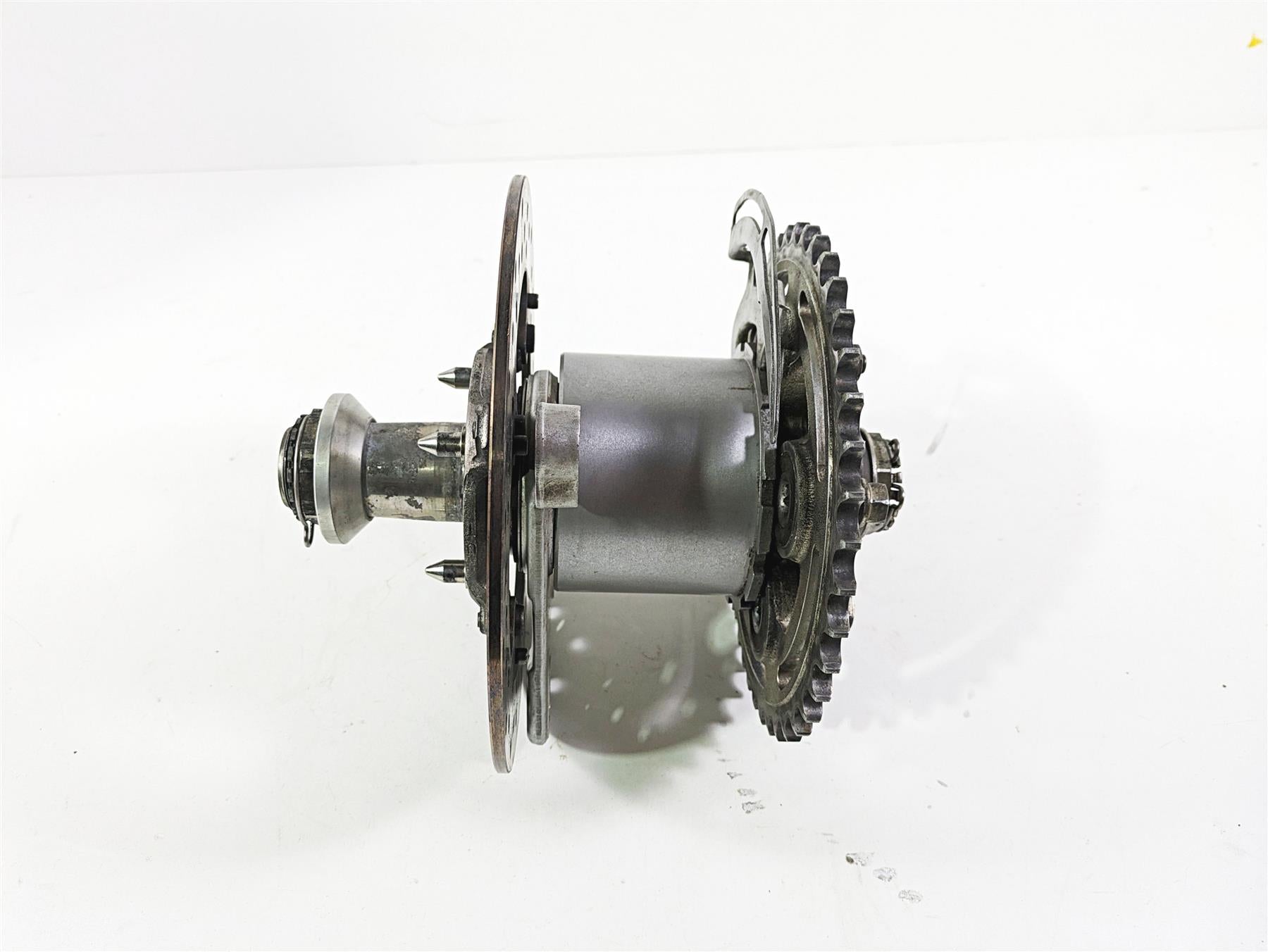 2009 Ducati Multistrada 1100 S Rear Axle Wheel Spindle Brake Disc Set 81920641A {{ shop.shopifyCountryName }} - Mototech271