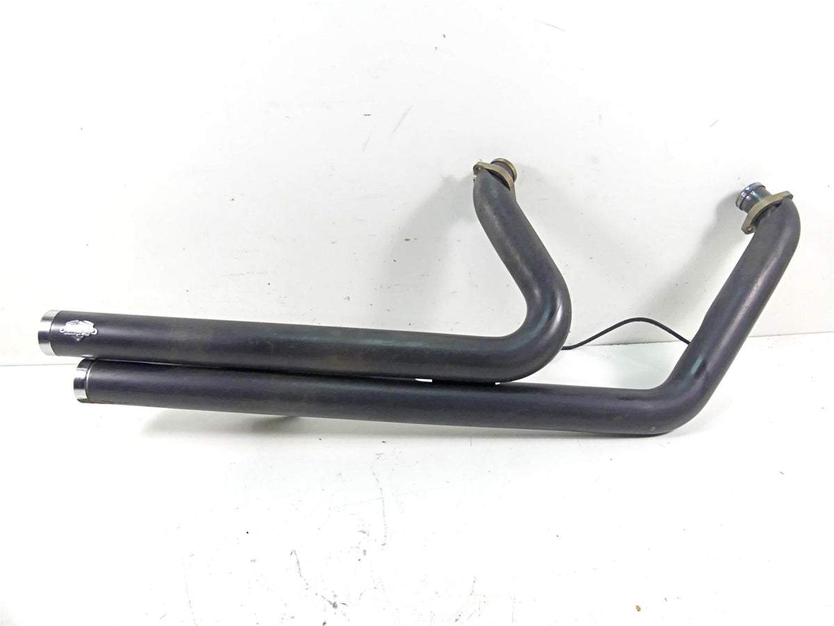 2013 Harley Softail FLSTFB Fat Boy Vance Hines Staggered Big Shots Exhaust 47339 {{ shop.shopifyCountryName }} - Mototech271