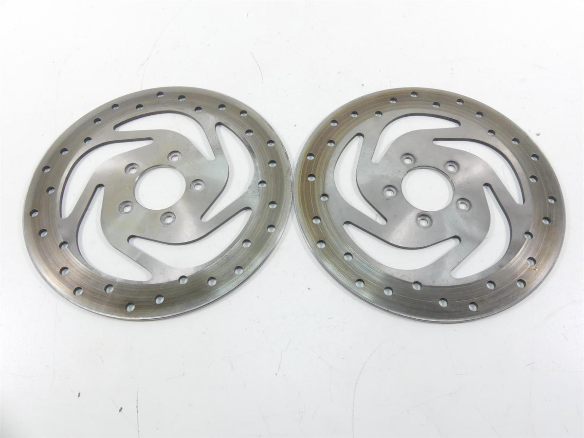2009 Harley XR1200 Sportster Front Brake Rotor Disc Set 41820-08 {{ shop.shopifyCountryName }} - Mototech271