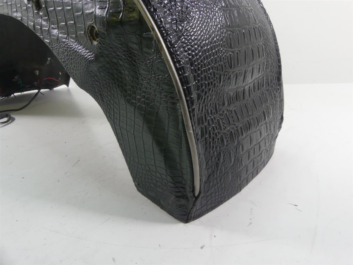 2005 Honda V-Twin VTX1800 S3 Rear Custom Fiberglas Fender Crocodile Skin {{ shop.shopifyCountryName }} - Mototech271
