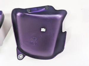 2013 Triumph Bonneville Side Cover Fairing Set Imperial Purple -Read T2309434-KF