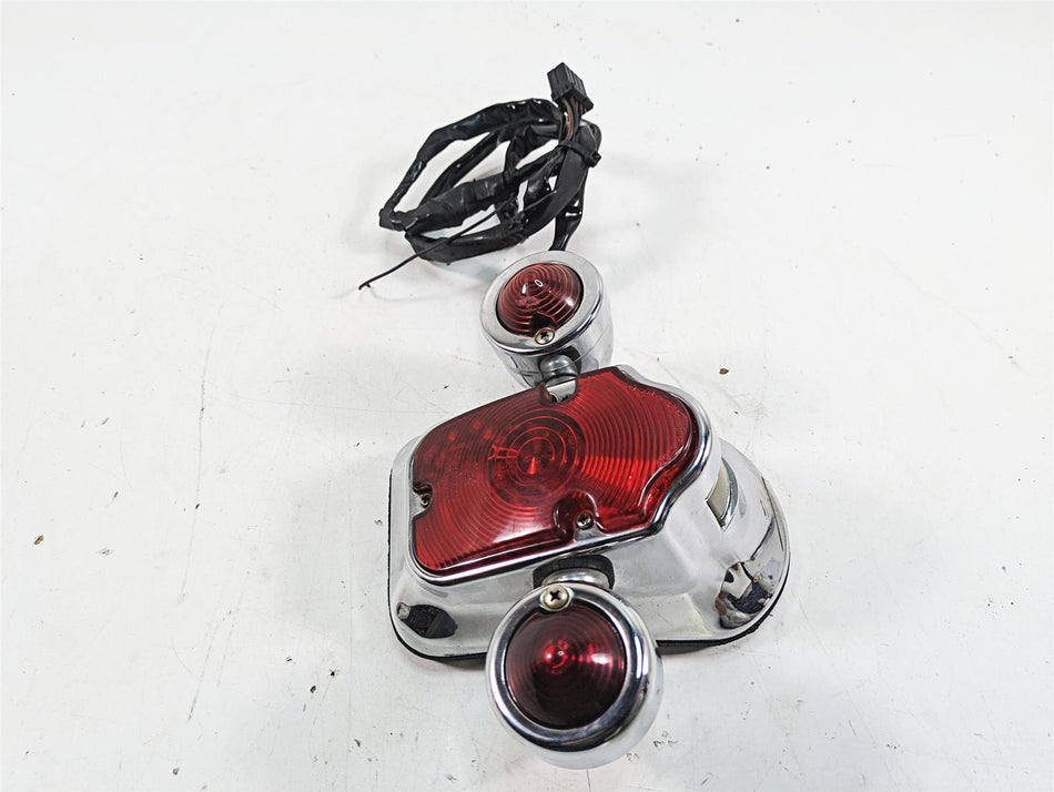 2000 Harley FXSTS Softail Springer Rear Tombstone Tail Light Blinker Set {{ shop.shopifyCountryName }} - Mototech271