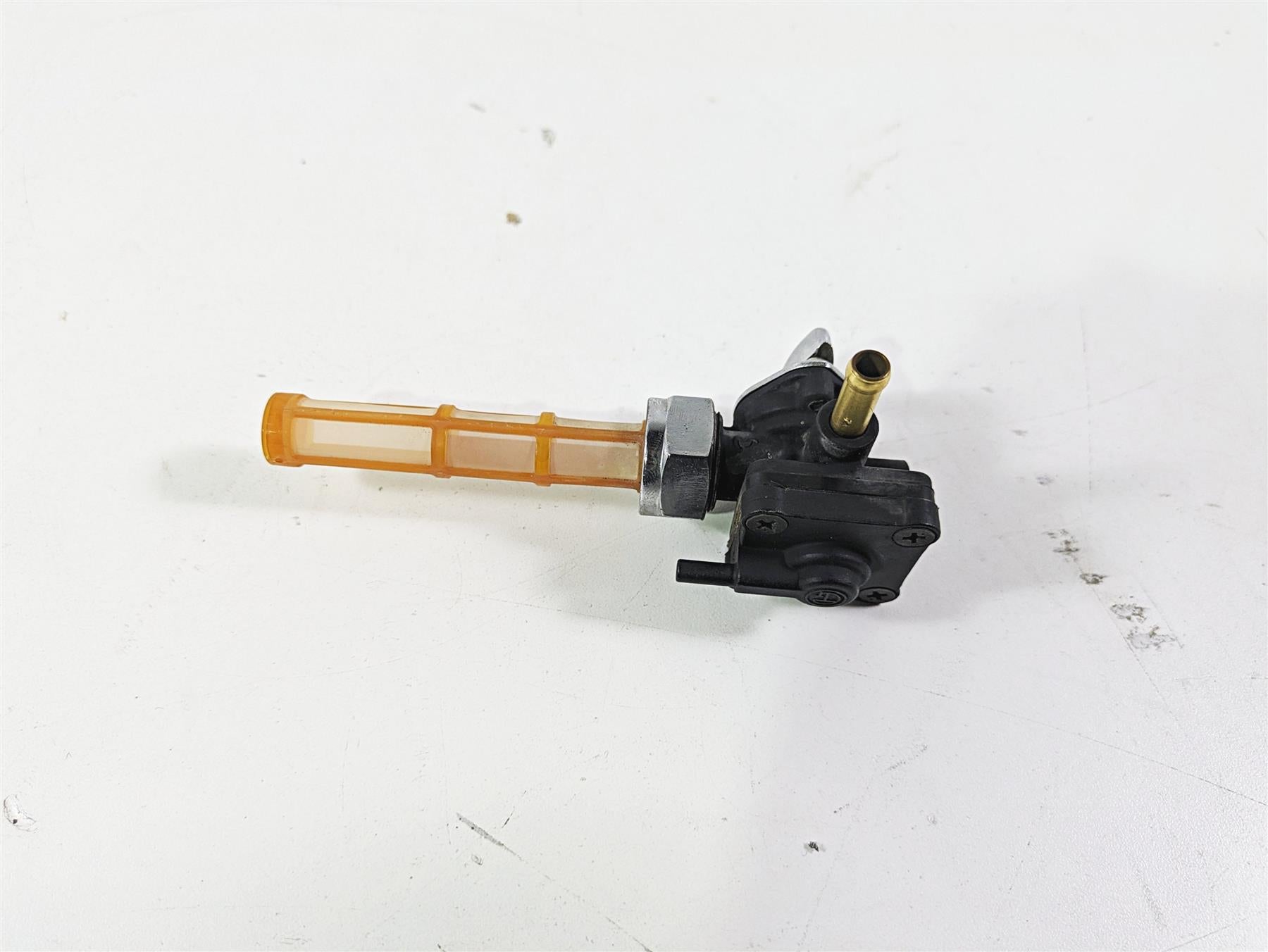 2003 Harley FLSTC Softail Heritage 100th Fuel Gas Petrol Valve Petcock 61338-02 {{ shop.shopifyCountryName }} - Mototech271