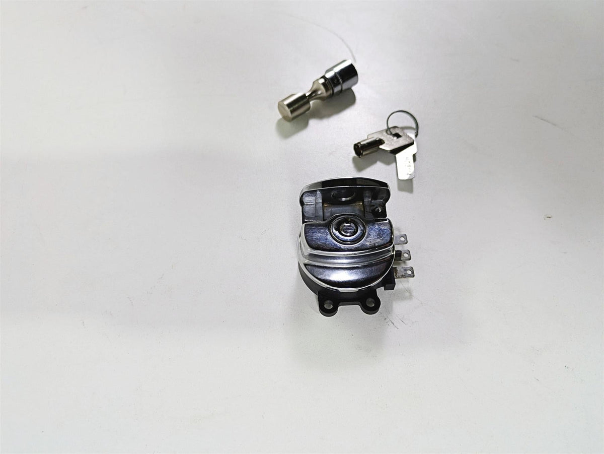 2009 Harley FLSTSB Cross Bones Ignition Switch Key Fork Lock Set 71450-04 {{ shop.shopifyCountryName }} - Mototech271