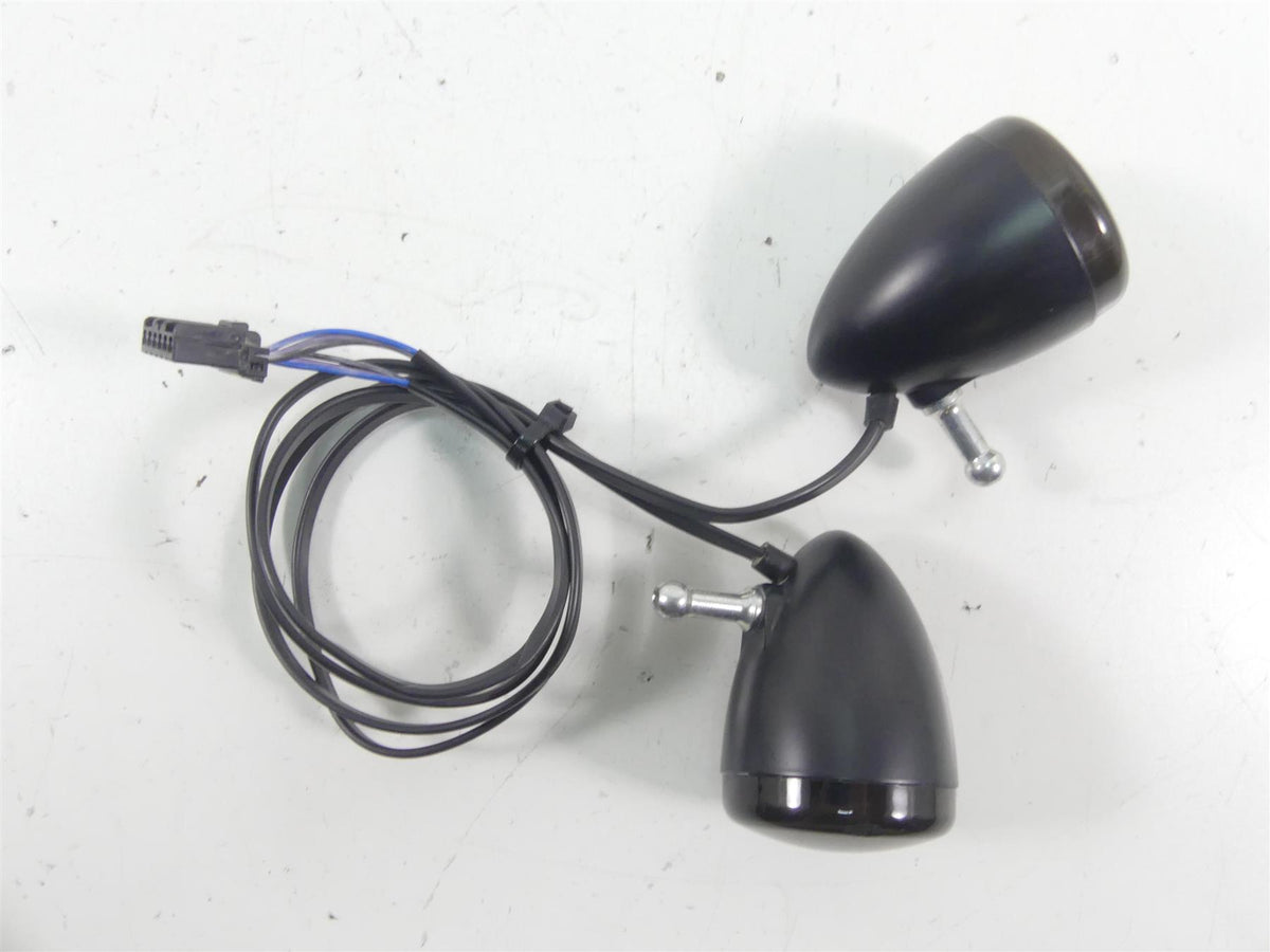 2020 Harley Sportster XL1200 NS Iron Front Smoked Turn Signal Set 68730-07 {{ shop.shopifyCountryName }} - Mototech271