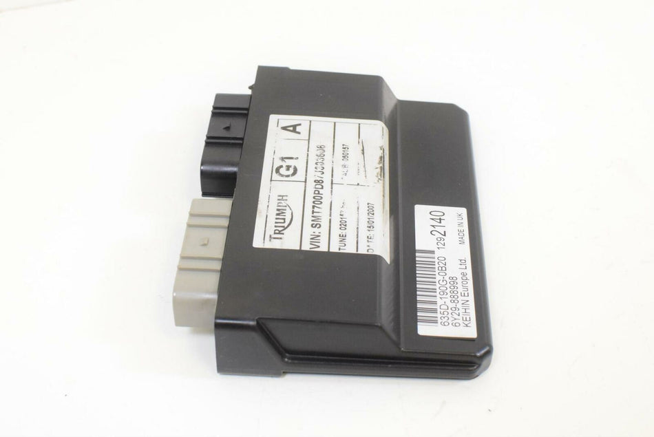 2007 Triumph Tiger 1050 CDI ECU ECM Engine Control Module T1292140 {{ shop.shopifyCountryName }} - Mototech271