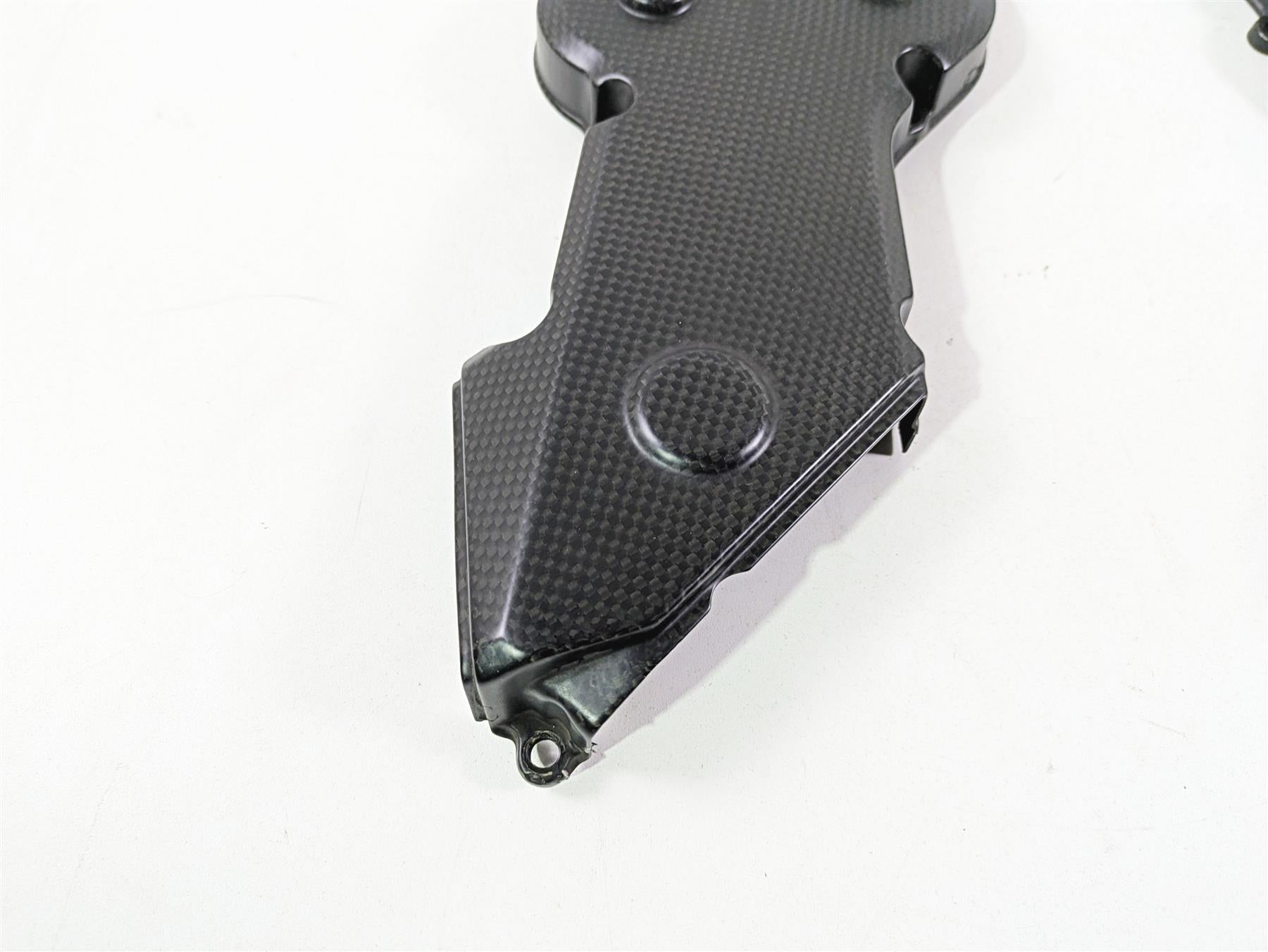 2013 Ducati Hypermotard 821 SP Carbon Fiber Timing Belt Cover Set 24511401A {{ shop.shopifyCountryName }} - Mototech271