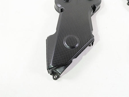 2013 Ducati Hypermotard 821 SP Carbon Fiber Timing Belt Cover Set 24511401A {{ shop.shopifyCountryName }} - Mototech271