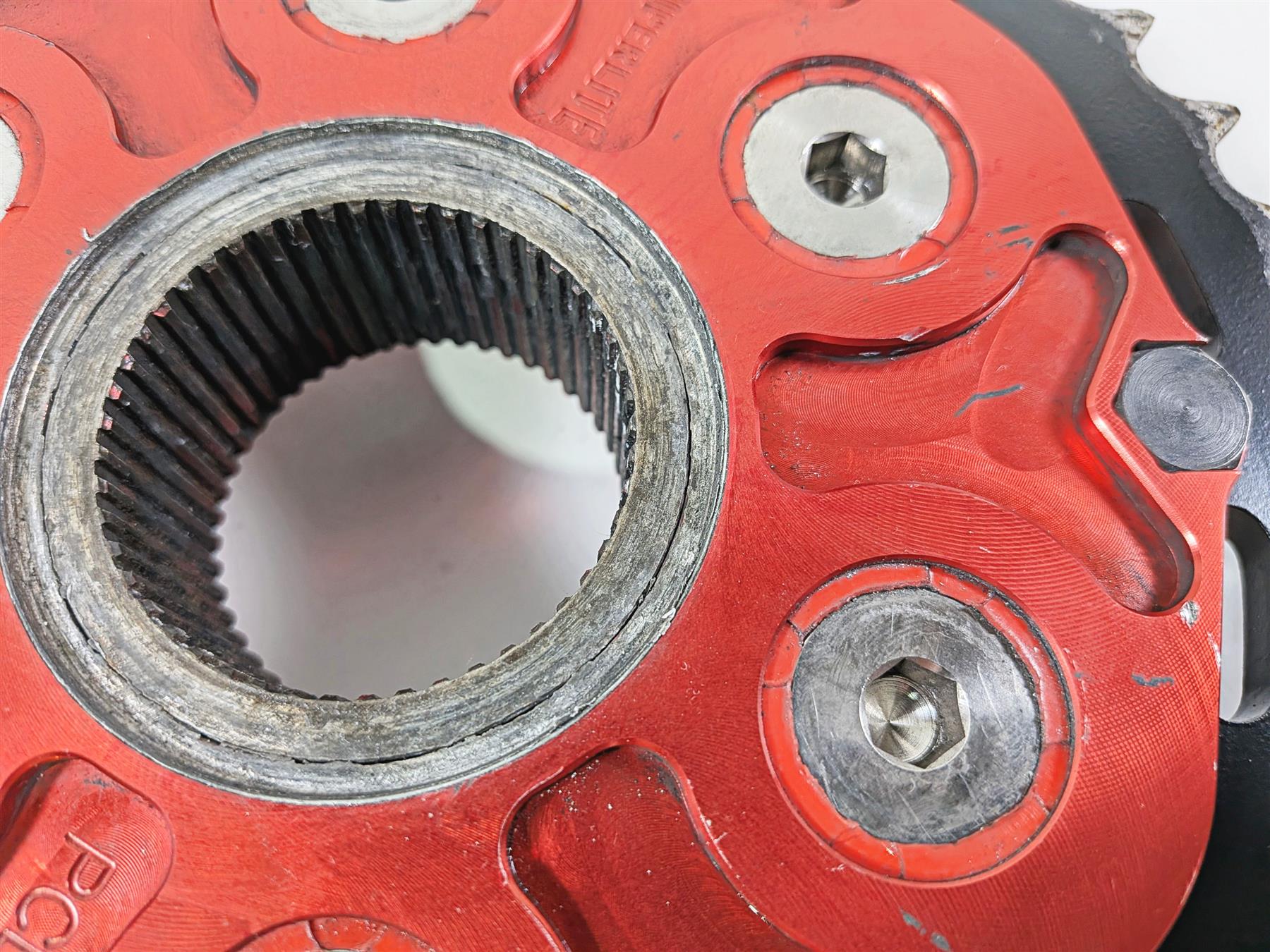 2017 Ducati Panigale 1299 AEM Factory Red Sprocket & Flange DU092 S50-804R-41-Mototech271