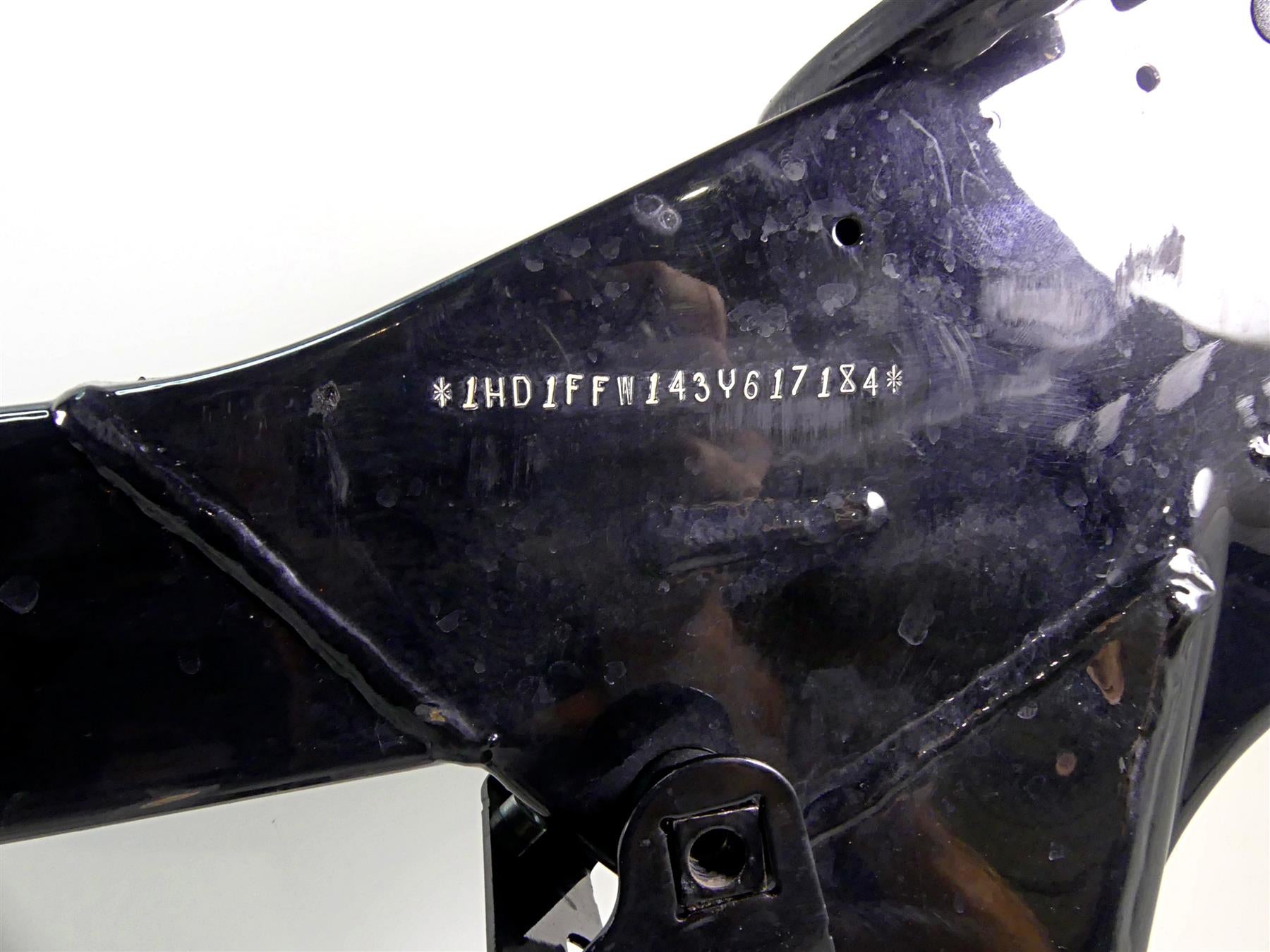 2003 Harley Touring FLHTCI E-Glide 100TH Straight Main Frame Chassis With Texas Clean Title 47900-02A {{ shop.shopifyCountryName }} - Mototech271