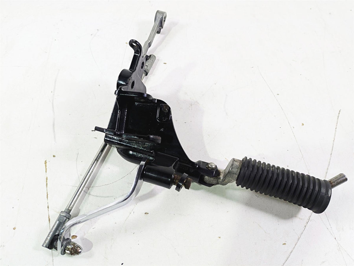 2009 Harley FXCWC Softail Rocker Left Front Foot Peg Shifter Parts Set 33683-07A {{ shop.shopifyCountryName }} - Mototech271
