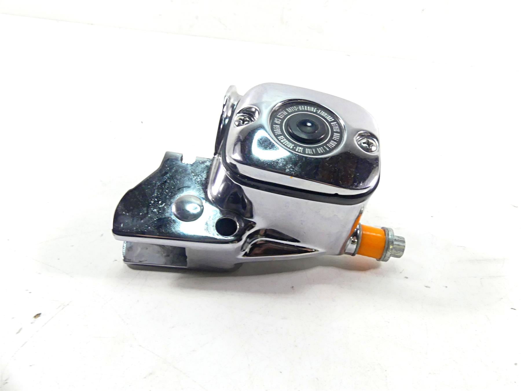 2005 Harley VRSCSE CVO V-Rod Front 11/16" Chrome Brake Master Cylinder 45298-99B {{ shop.shopifyCountryName }} - Mototech271