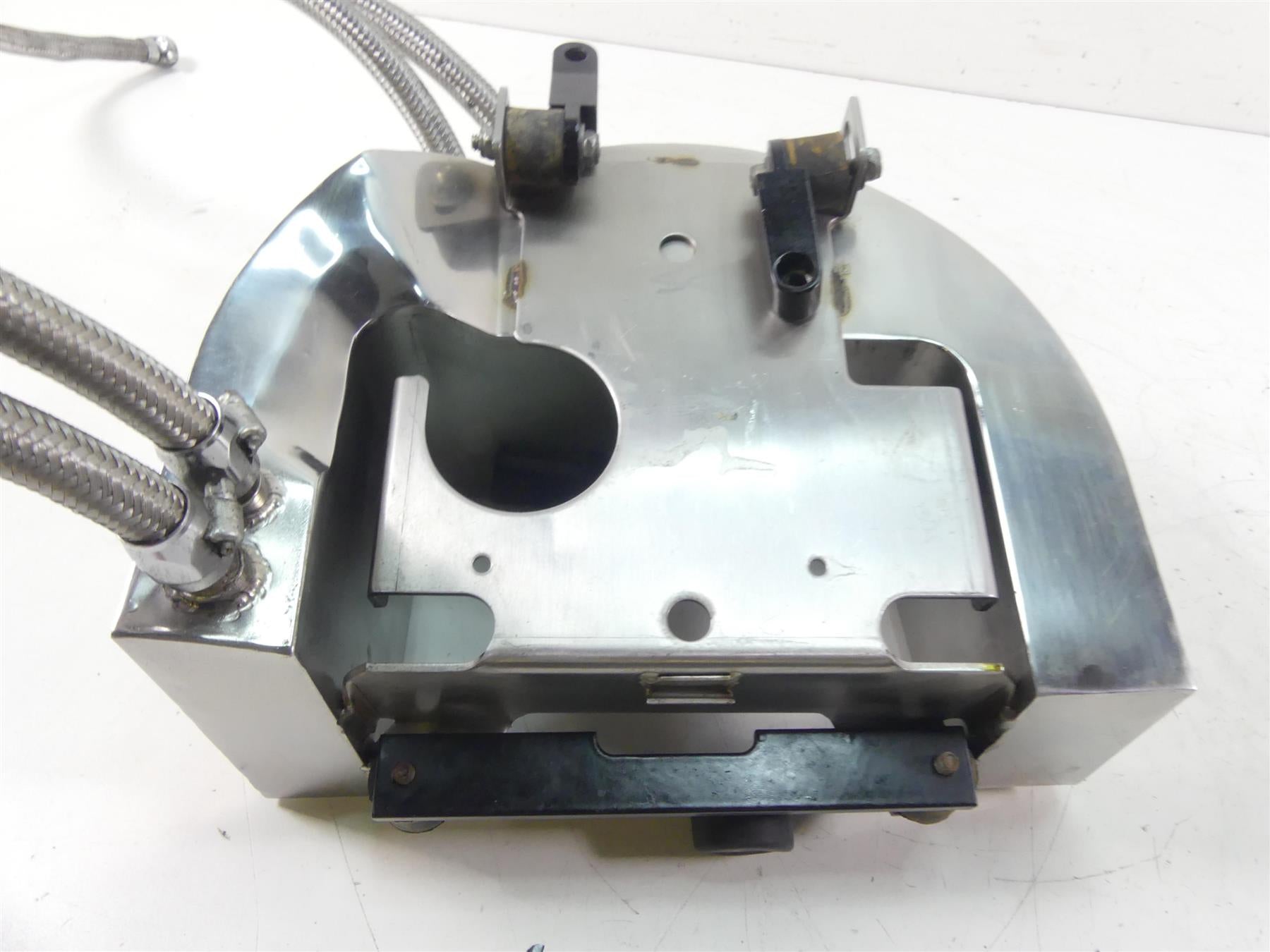 2001 Indian Centennial Scout Polished Stainless Steal Oil Tank & Lines 29-925 {{ shop.shopifyCountryName }} - Mototech271