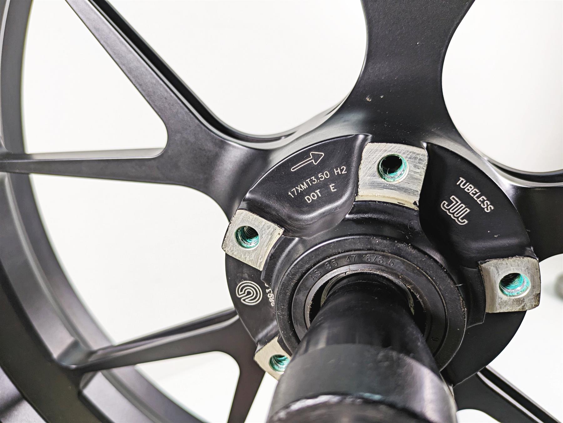 2011 Ducati Hypermotard 1100 Evo SP Front Marchesini Wheel Rim 17x3.5 50121151AB {{ shop.shopifyCountryName }} - Mototech271