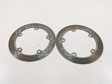 Load image into Gallery viewer, 2007 BMW R1200GS K255 Adv Brembo Front Brake Disc Rotor Set D=305mm 34117711427 | Mototech271
