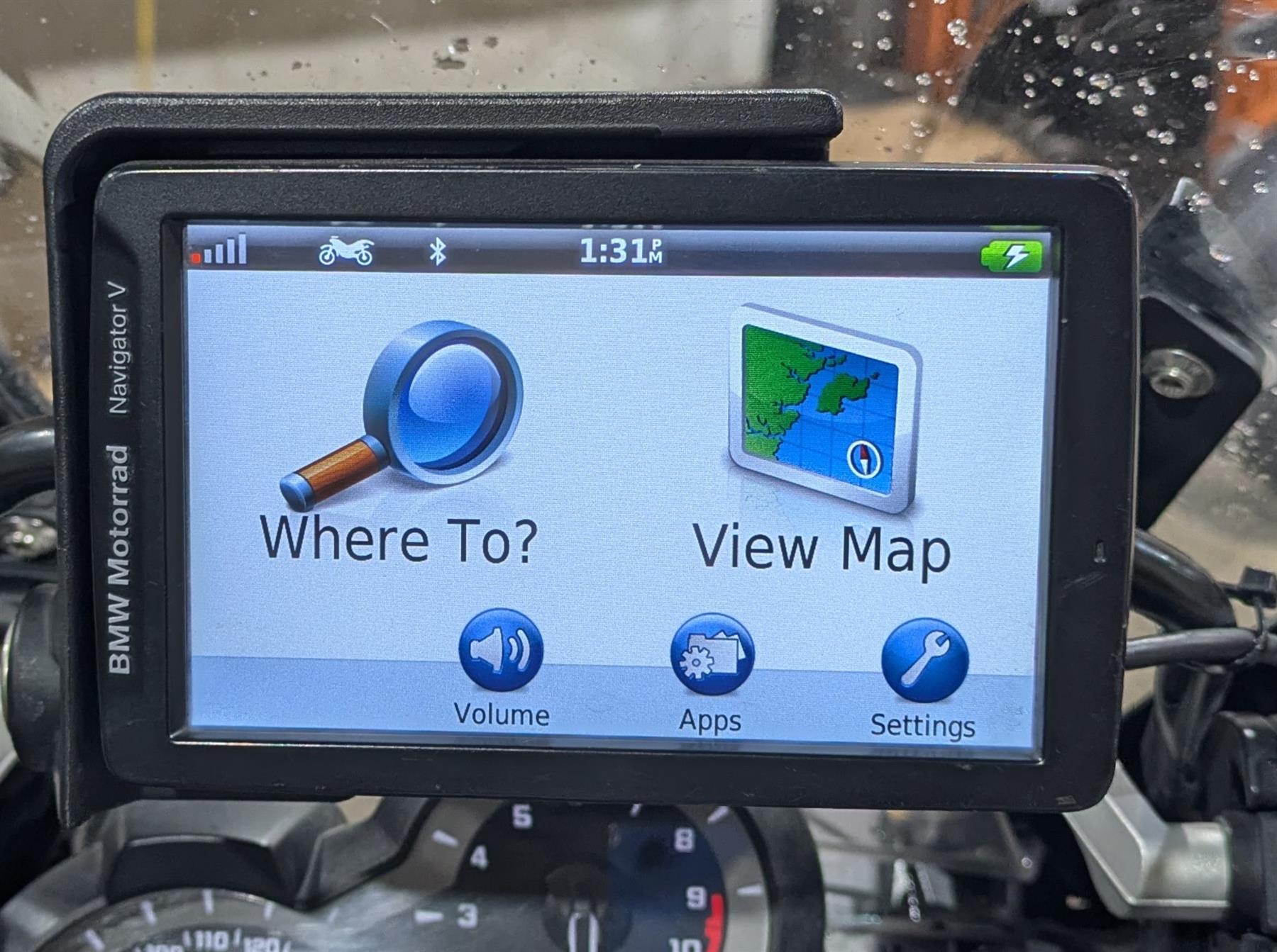 2015 BMW R1200 GS Adv K51 Navigation System Navigator V 5 & Mount 65908524462 {{ shop.shopifyCountryName }} - Mototech271