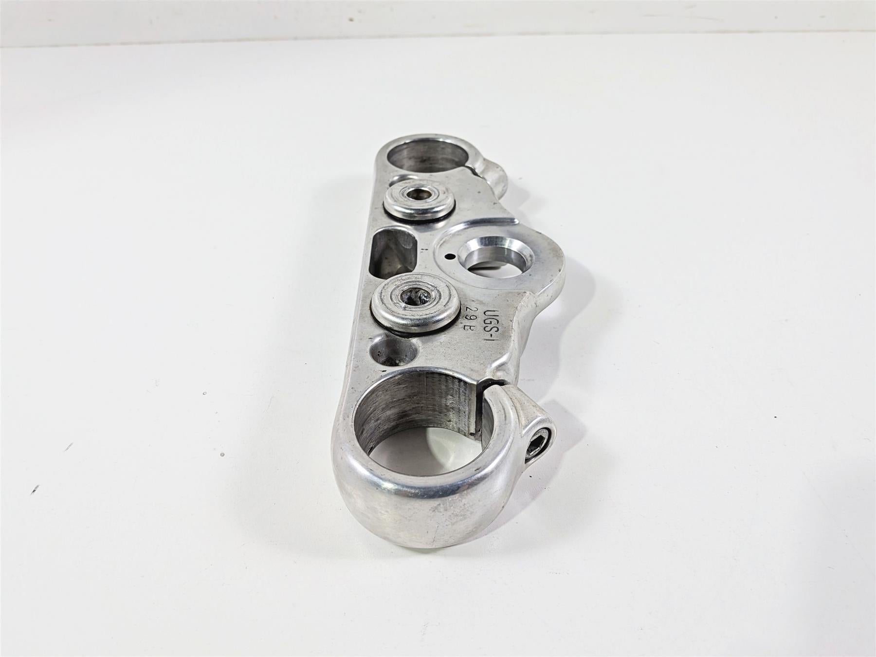 2014 Harley FXDL Dyna Low Rider Upper Triple Tree Steering Clamp 49mm 46278-08 {{ shop.shopifyCountryName }} - Mototech271