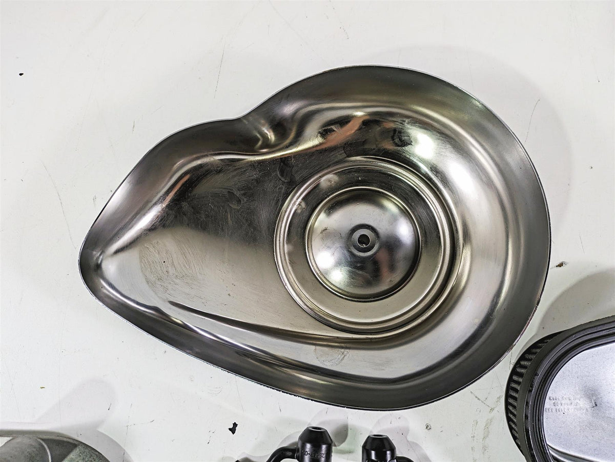 2012 Harley FLD Dyna Switchback Air Cleaner Breather Filter & Mount 29384-08 {{ shop.shopifyCountryName }} - Mototech271