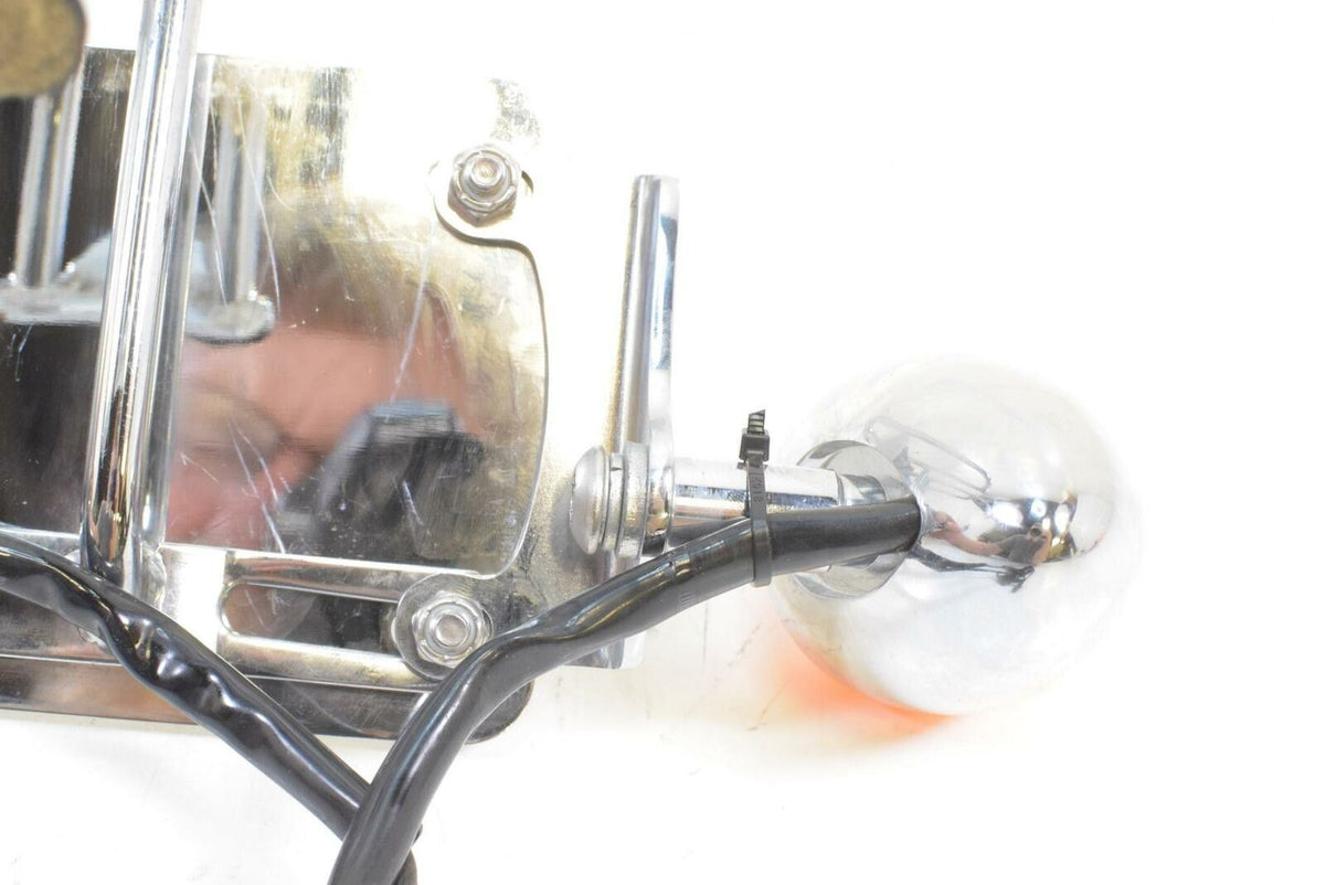 2006 Harley Sportster XL1200 C Rear Six Pack Rack Blinker Plate Holder Set {{ shop.shopifyCountryName }} - Mototech271