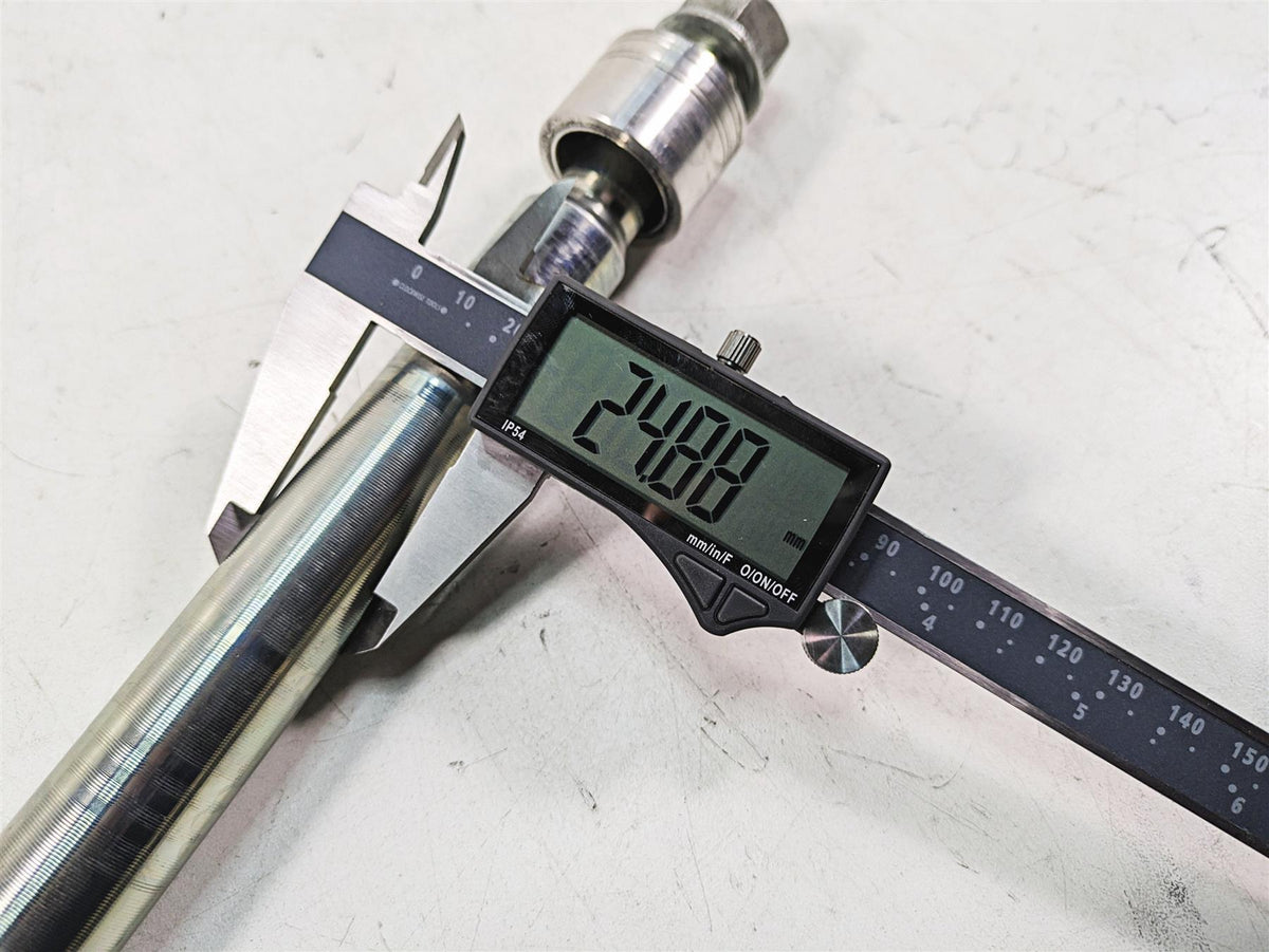 2020 Harley Touring FLHX Street Glide Front Axle Wheel Spindle 25mm 41547-07A {{ shop.shopifyCountryName }} - Mototech271