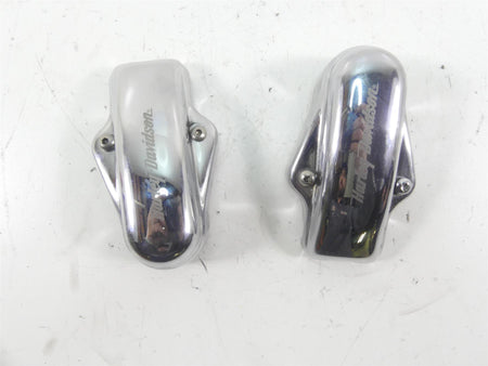 2004 Harley Softail FXSTD SE CVO Deuce Rear Chrome Axle Nut Covers 44500-03B {{ shop.shopifyCountryName }} - Mototech271