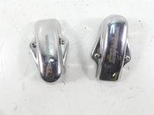 Load image into Gallery viewer, 2004 Harley Softail FXSTD SE CVO Deuce Rear Chrome Axle Nut Covers 44500-03B | Mototech271
