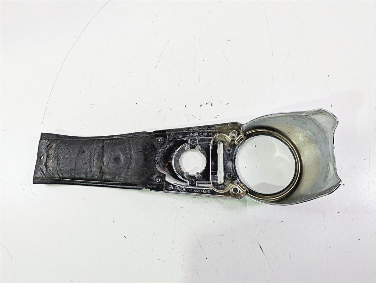 2011 Harley FXDC Dyna Super Glide Tank Dash Chrome Cover Panel 71204-04 {{ shop.shopifyCountryName }} - Mototech271