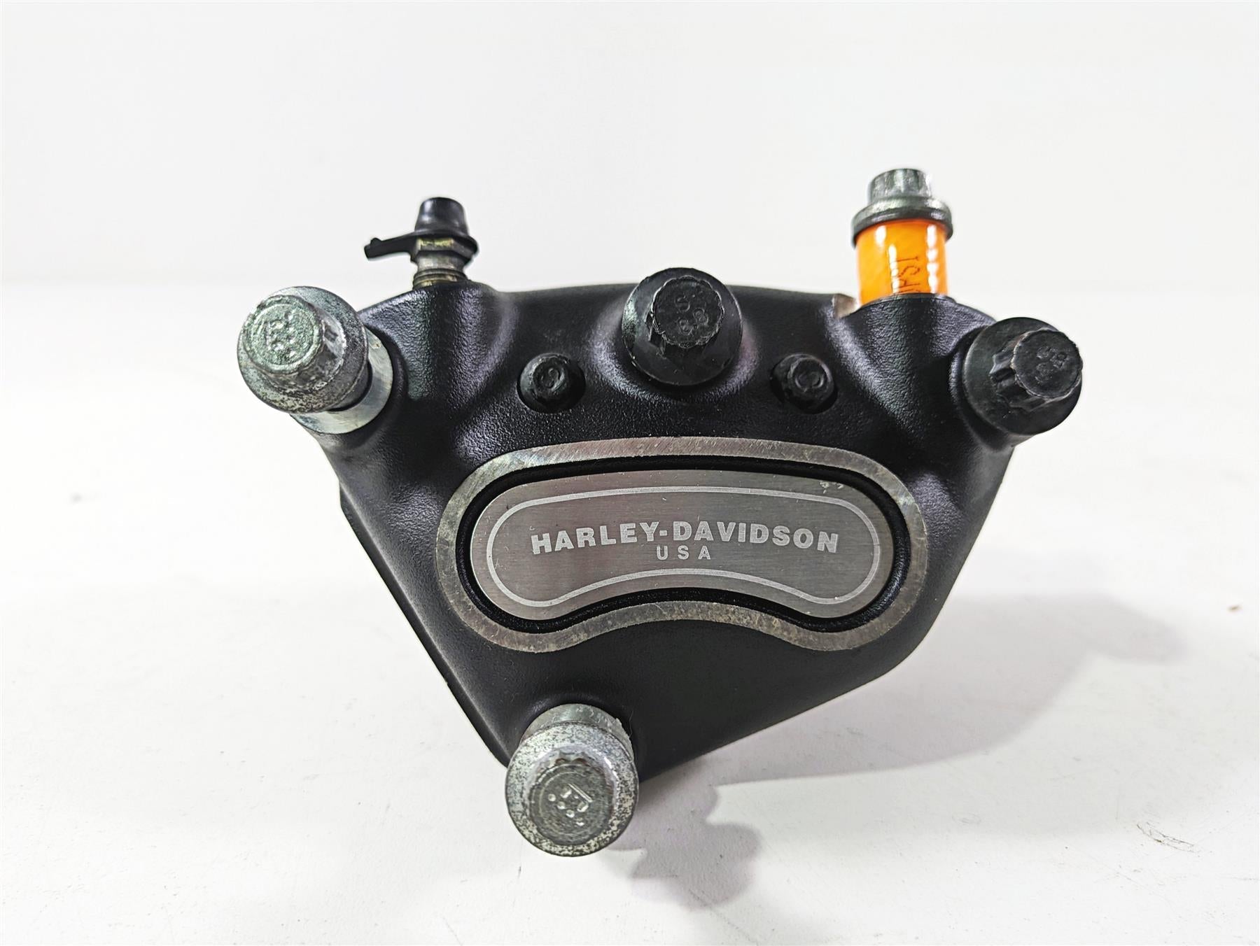 2003 Harley FLSTC Softail Heritage 100th Front Brake Caliper 44046-00D | Mototech271